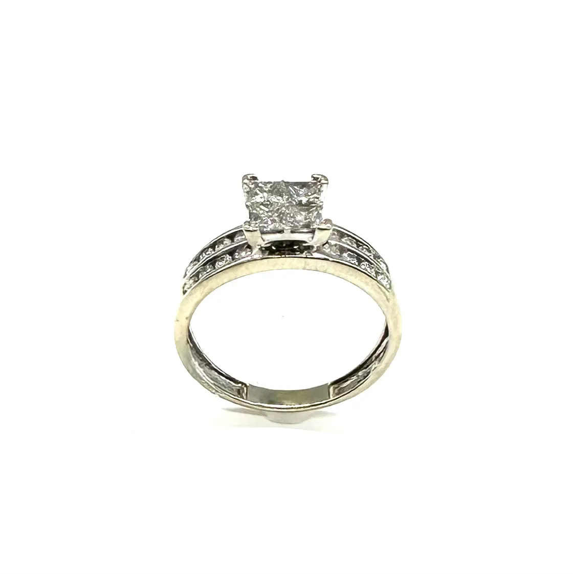 1 Ctw Quad Set Diamond Ring