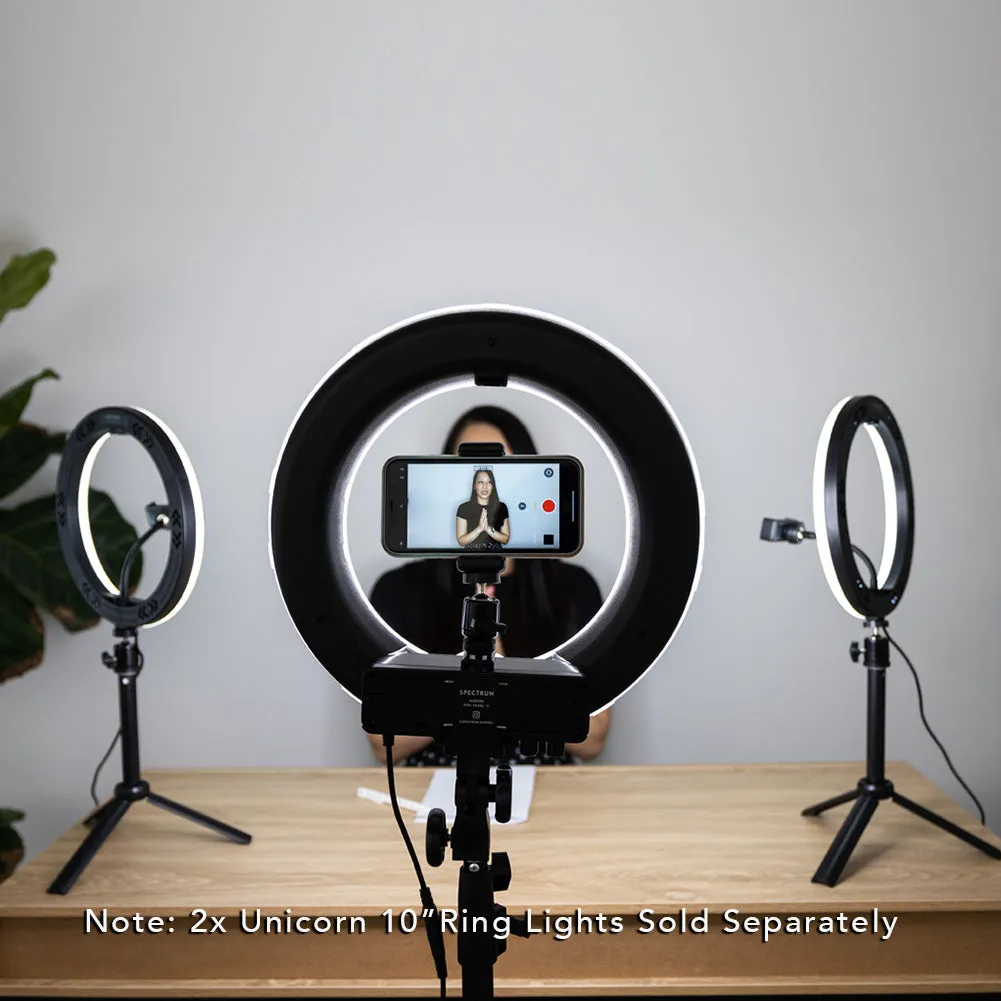 13" / 33cm LED Beauty Portable Ring Light - Mini Pearl III