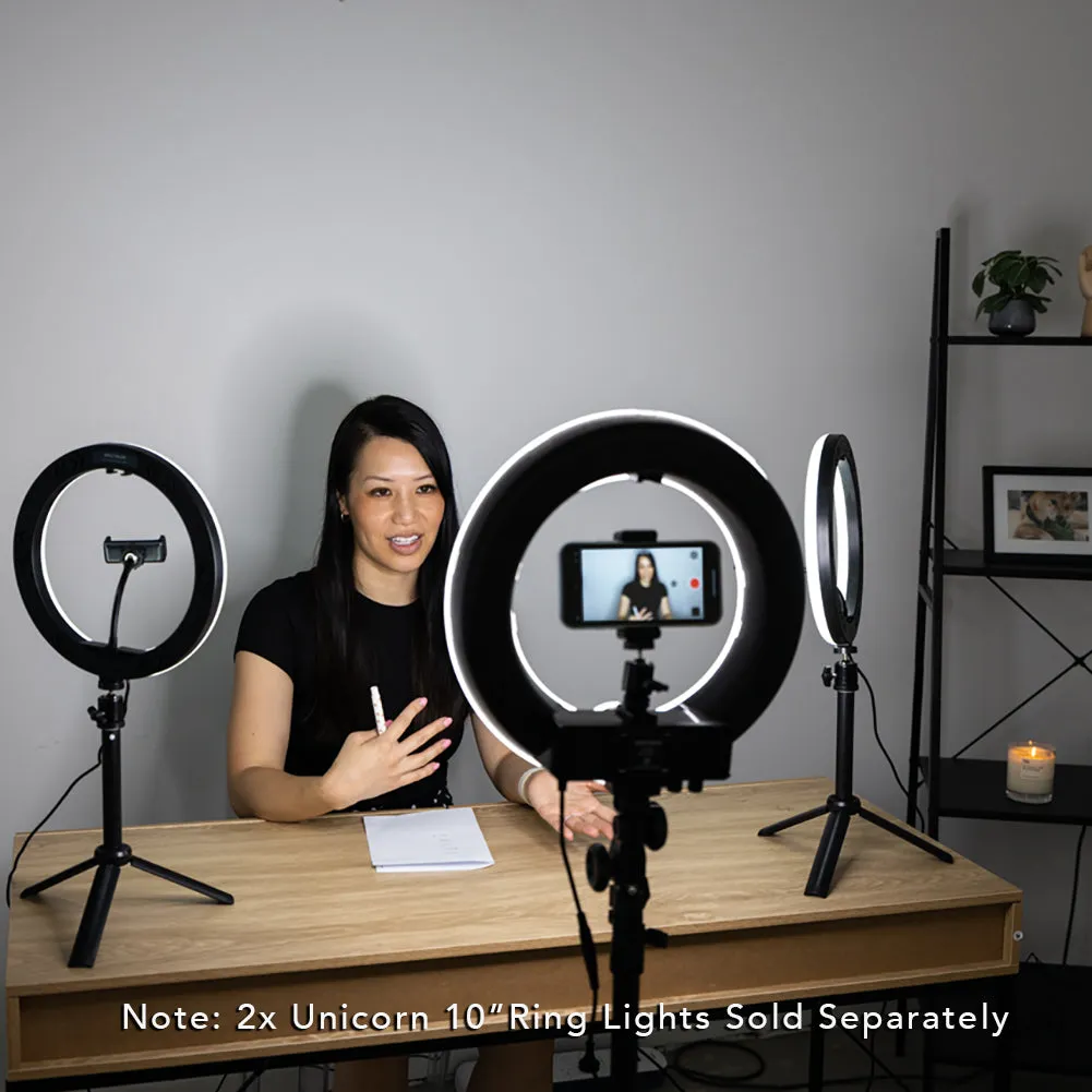 13" / 33cm LED Beauty Portable Ring Light - Mini Pearl III