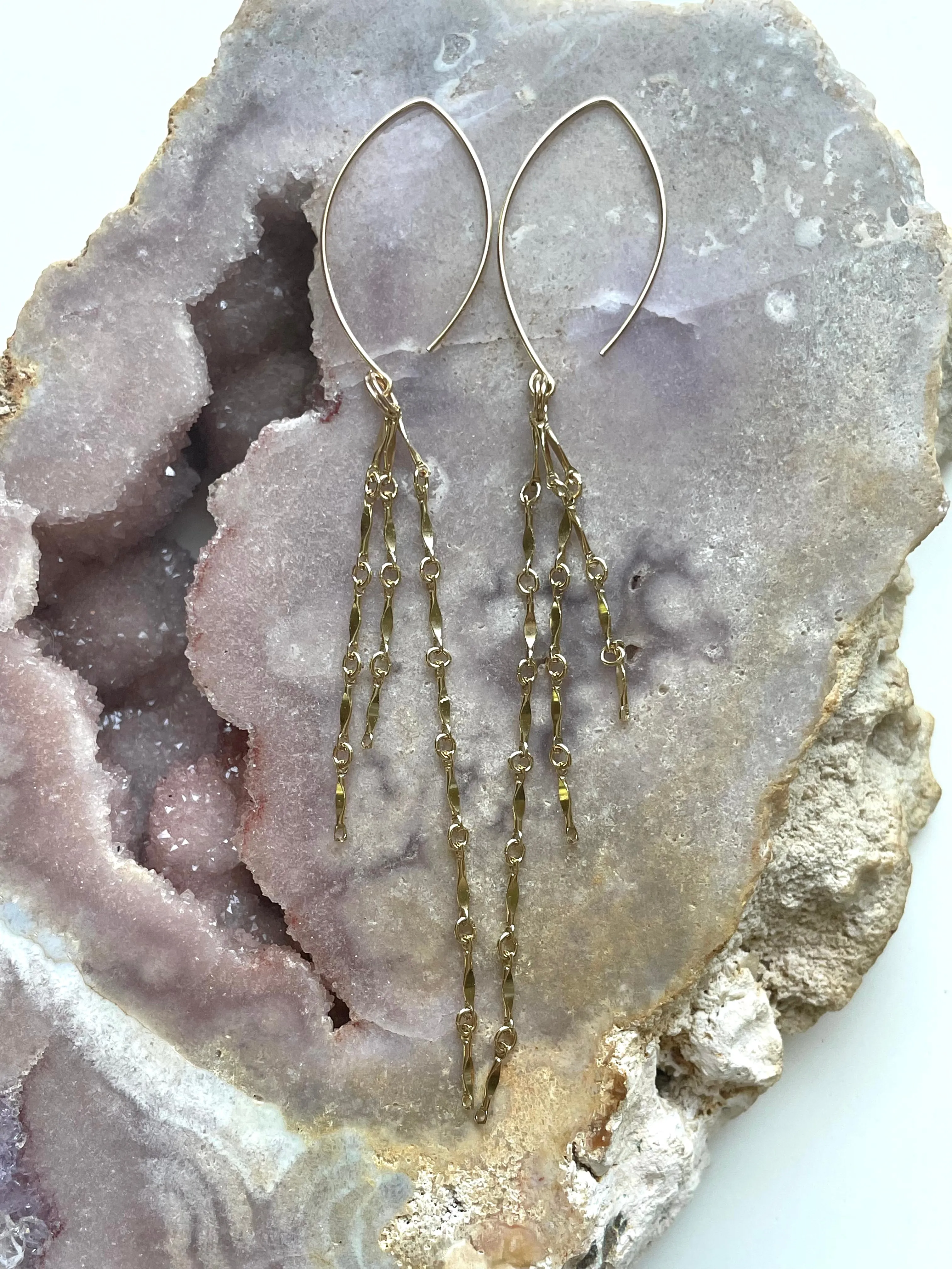 14kt Gold Filled Dangle Earrings also in sterling