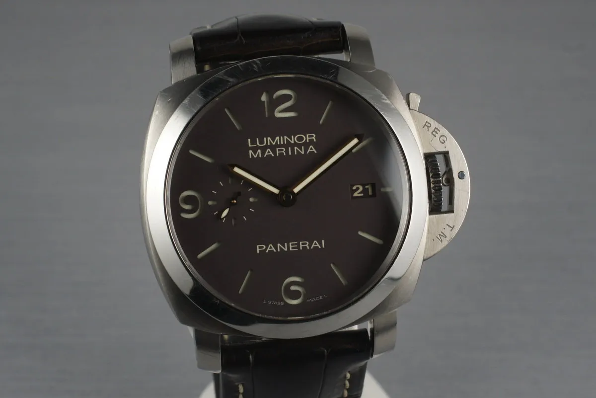 2011 Panerai PAM 351 Marina with Box and Papers