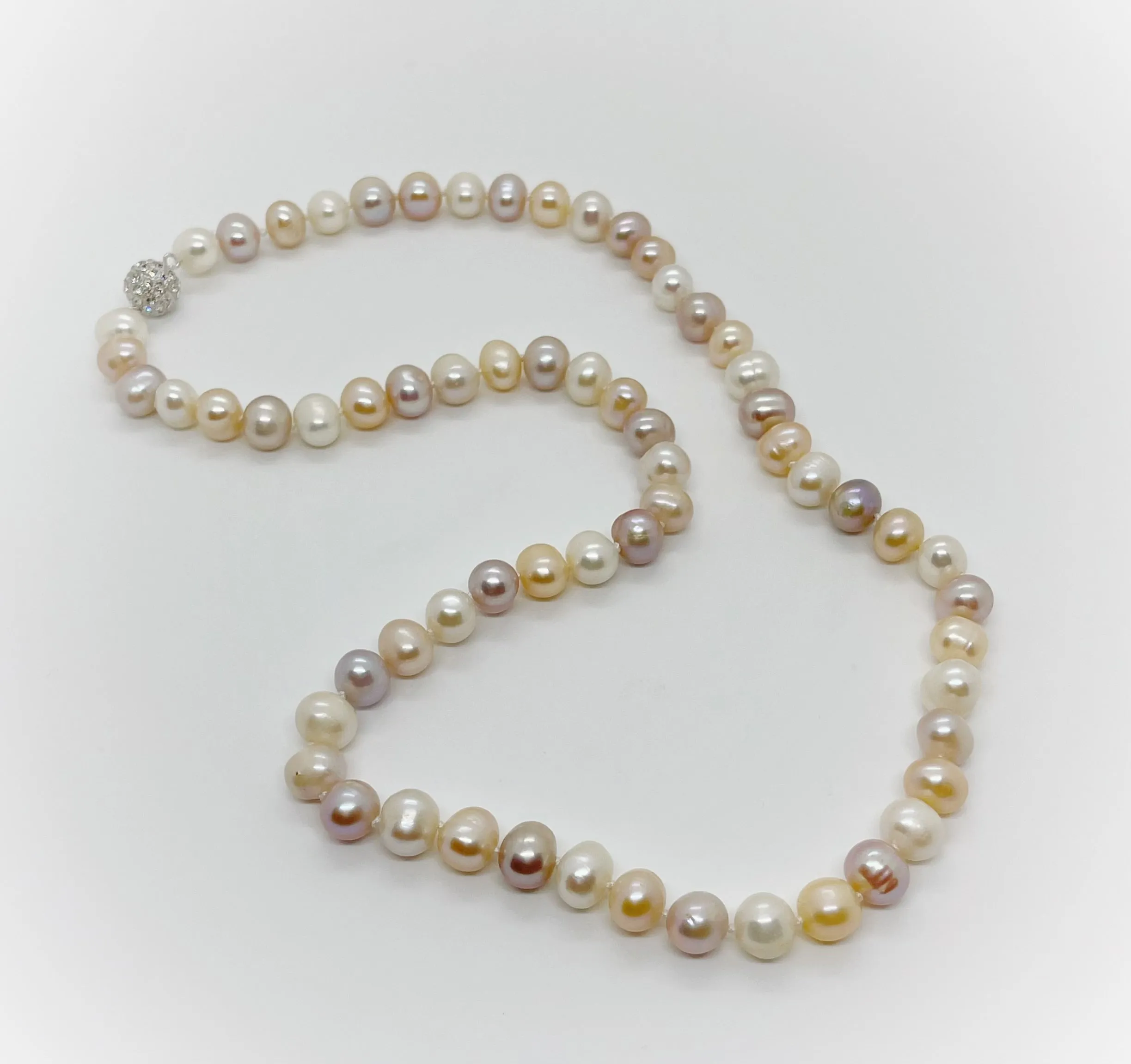 24.4 inches long Freshwater Pearl Necklace