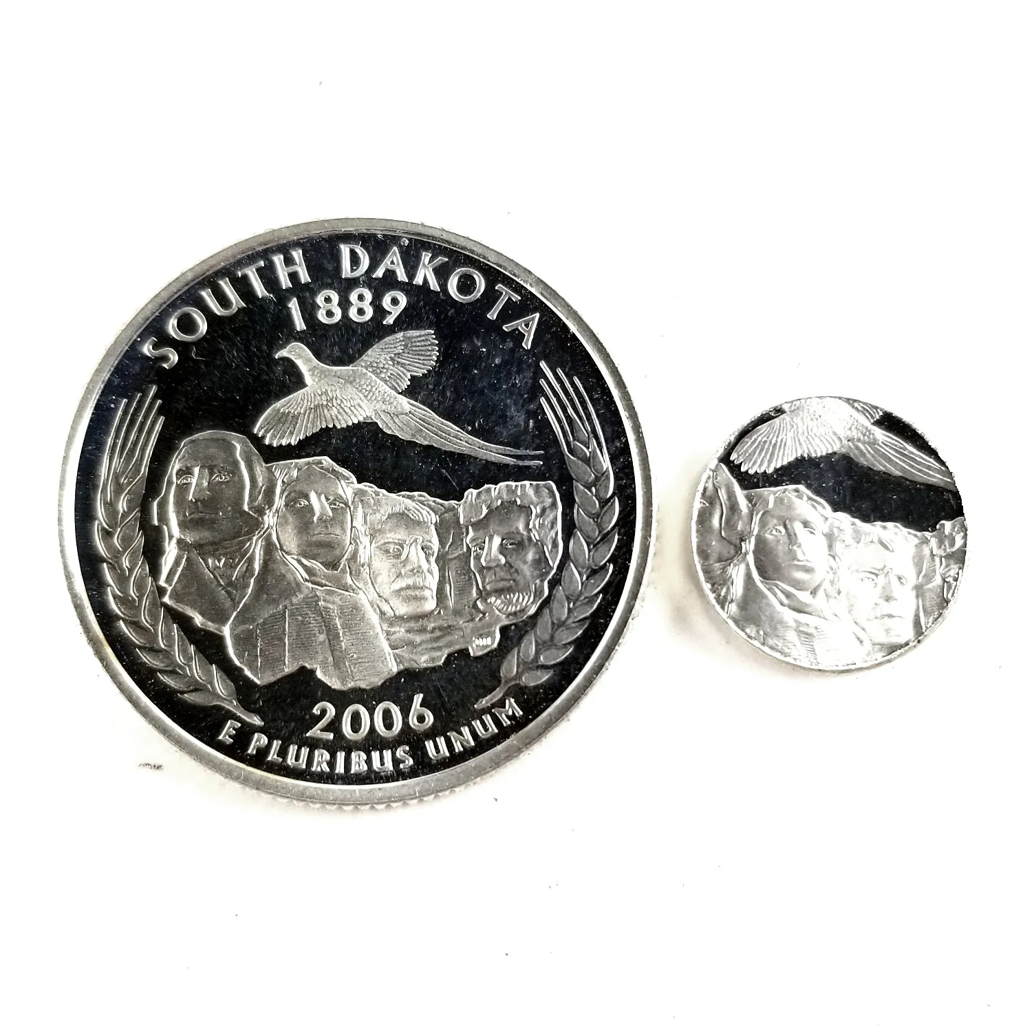 90% Silver South Dakota Quarter Ring