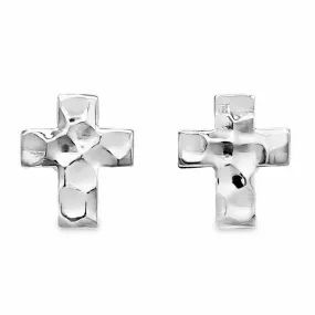 A889 Cross Post Earrings