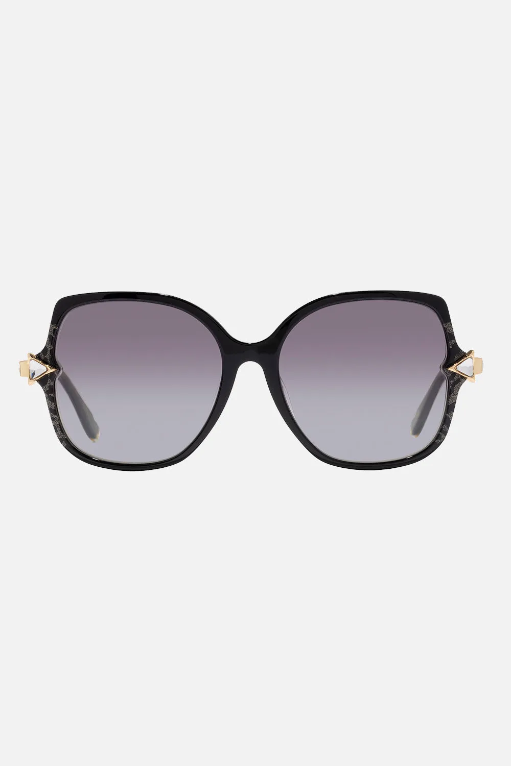 ALEXANDRIA AFFAIR SUNGLASSES SOLID BLACK