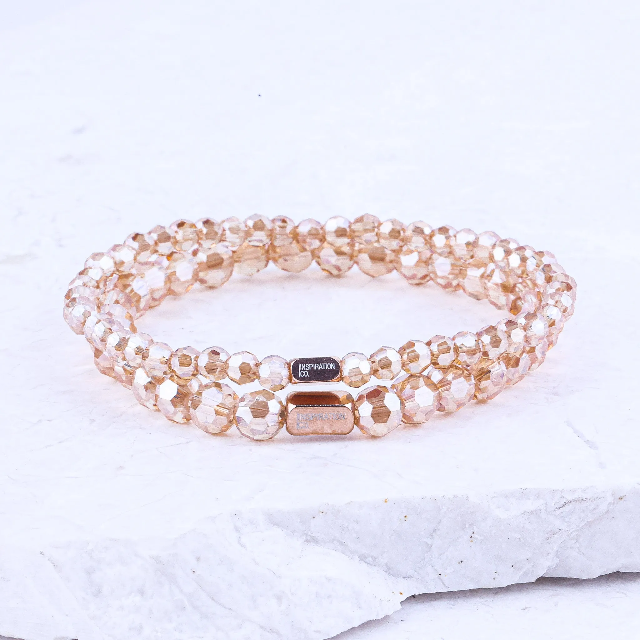 AMBER CRYSTAL- ACCENT BRACELET