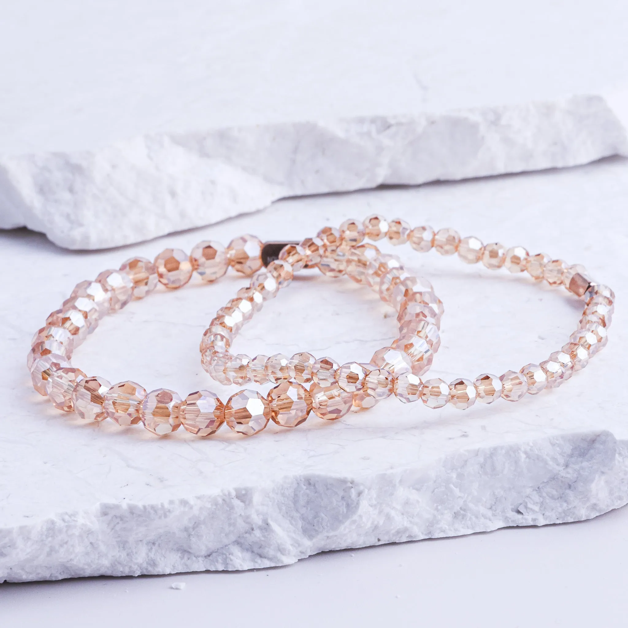 AMBER CRYSTAL- ACCENT BRACELET