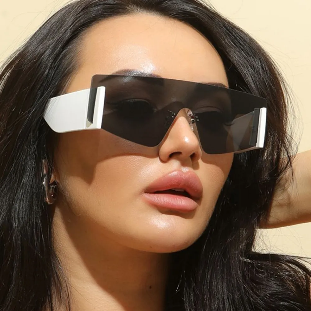 American Concessed Rimless Sunglasses