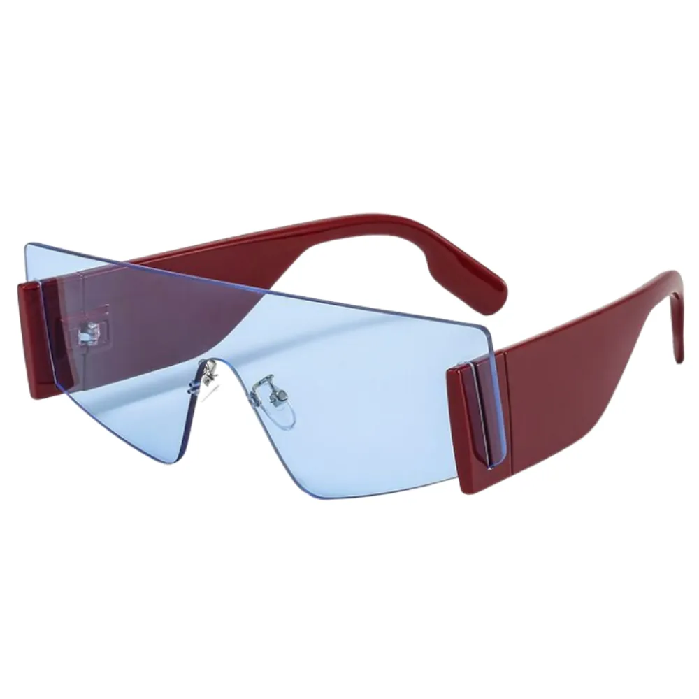 American Concessed Rimless Sunglasses