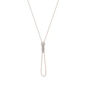 ARTEMIS GOLD DIAMOND HAND CHAIN