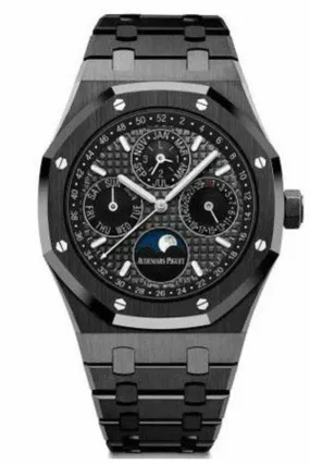 audemars piguet royal oak perpetual calendar black ceramic 41mm