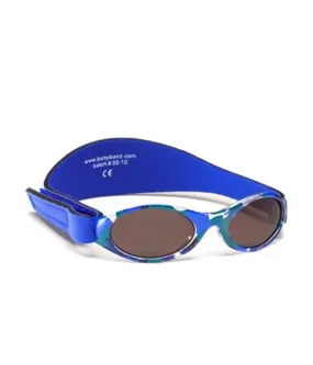 Baby Adventure Banz Camo Blue Sunglasses for under 2 years