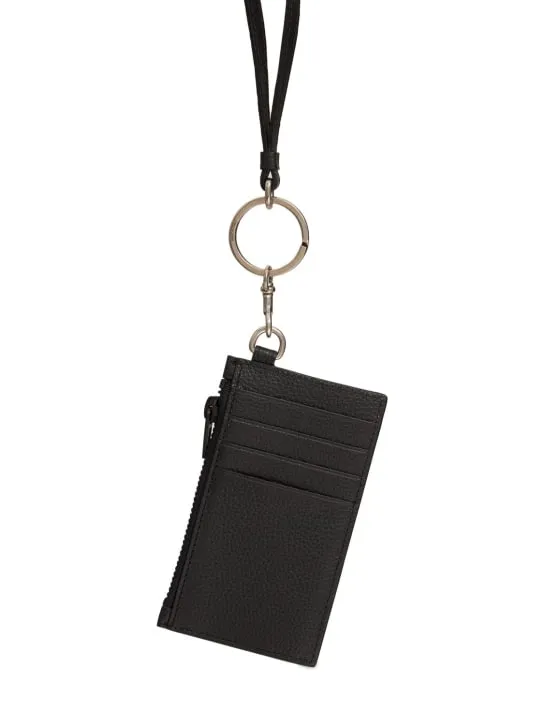 Balenciaga   Card holder w/ key ring 