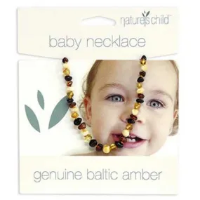 Baltic Amber Necklace for Babies - MIXED