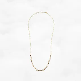 Bamboo Pearl Necklace