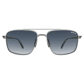 BEX Accel Matte Silver/Sapphire Ombre Sunglasses - S140SLSP