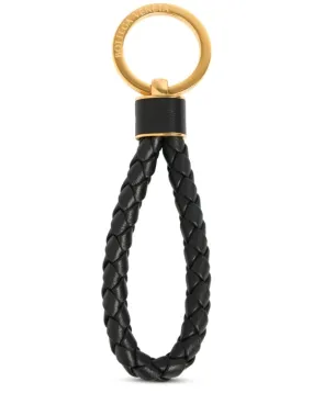 Bottega Veneta   Intreccio leather key ring 