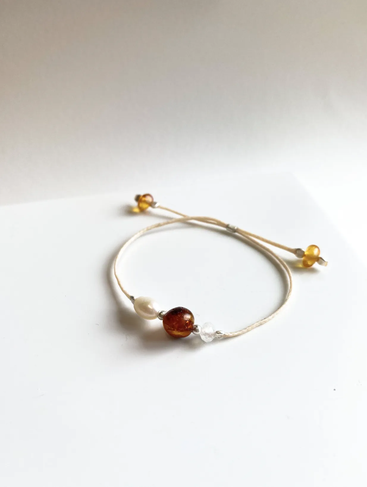 bracelet - AMBER MOON - baby