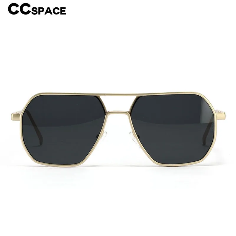 CCspace Unisex Full Rim Polygon Square Tr 90 Alloy 56281