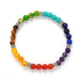 Chakra Healing 6mm Beads Bracelet