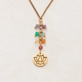 Chakra Lotus Necklace