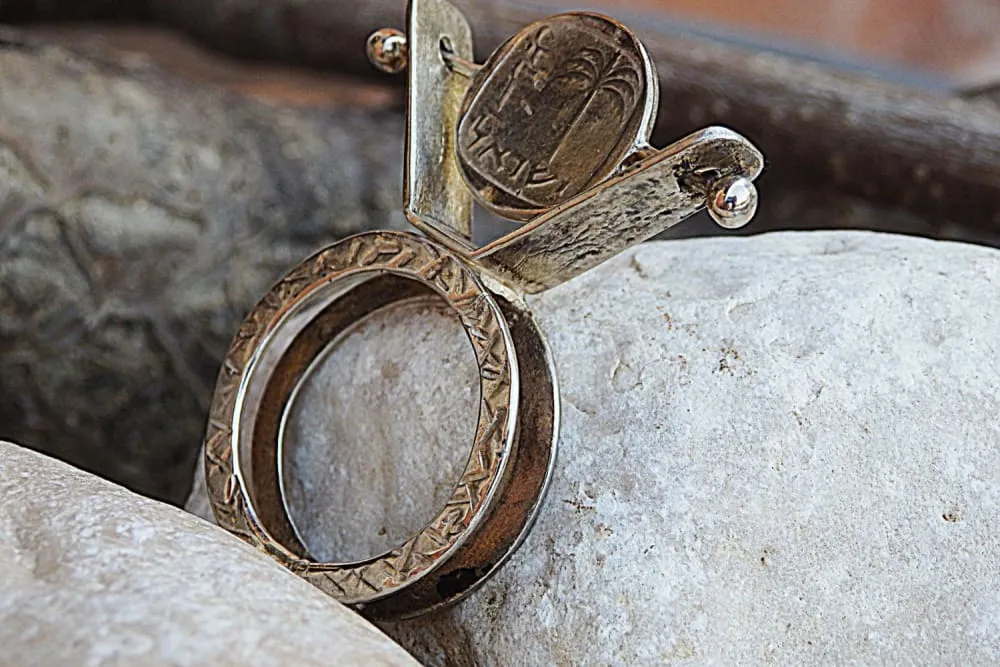 Coin silver ring