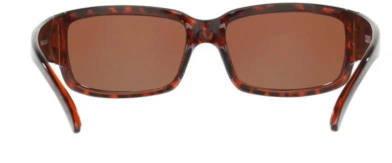 Costa Del Mar Womens Inlet Tortoise Frame - Copper 580 Plastic Lens - Polarized Sunglasses