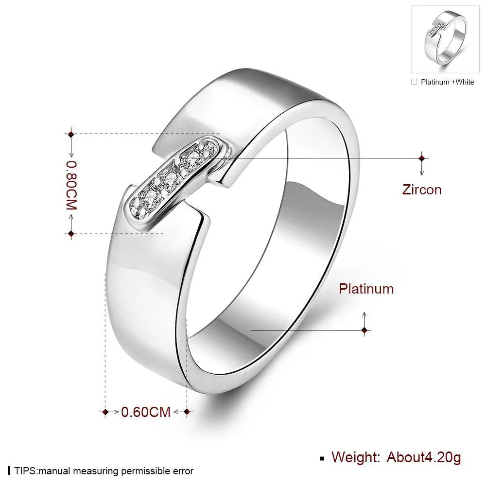 Cubic Zircon Rings For Women Dress Accessories