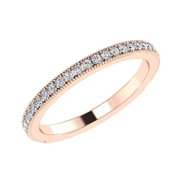 Diamond Stacked Bands Anniversary Rings 18k Gold 1.74 cwt