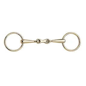 DOUBLE JOINTED LOOSE RING BIT WITH FRENCH LINK