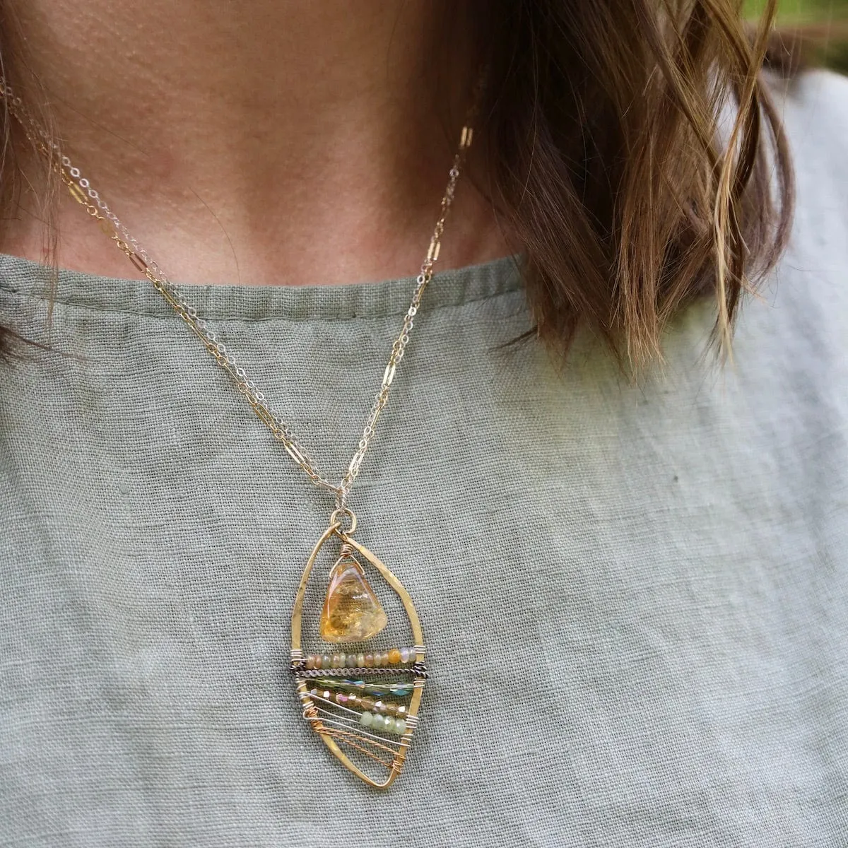 Drop of Sun Necklace