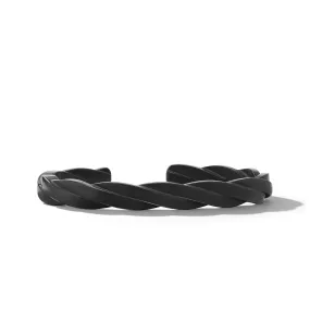 DY Helios Cuff Bracelet in Black Titanium