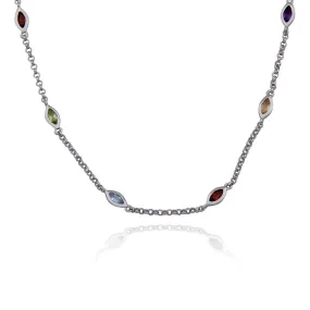 ELLE™ MULTI GEM NECKLACE