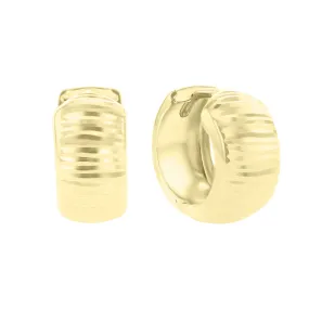 Golden Sands Hoop Earrings