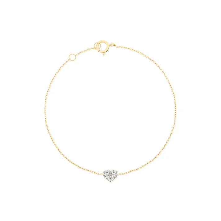 Heart Diamond Bracelet