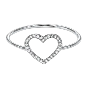 Heart Shaped Fashion Ring