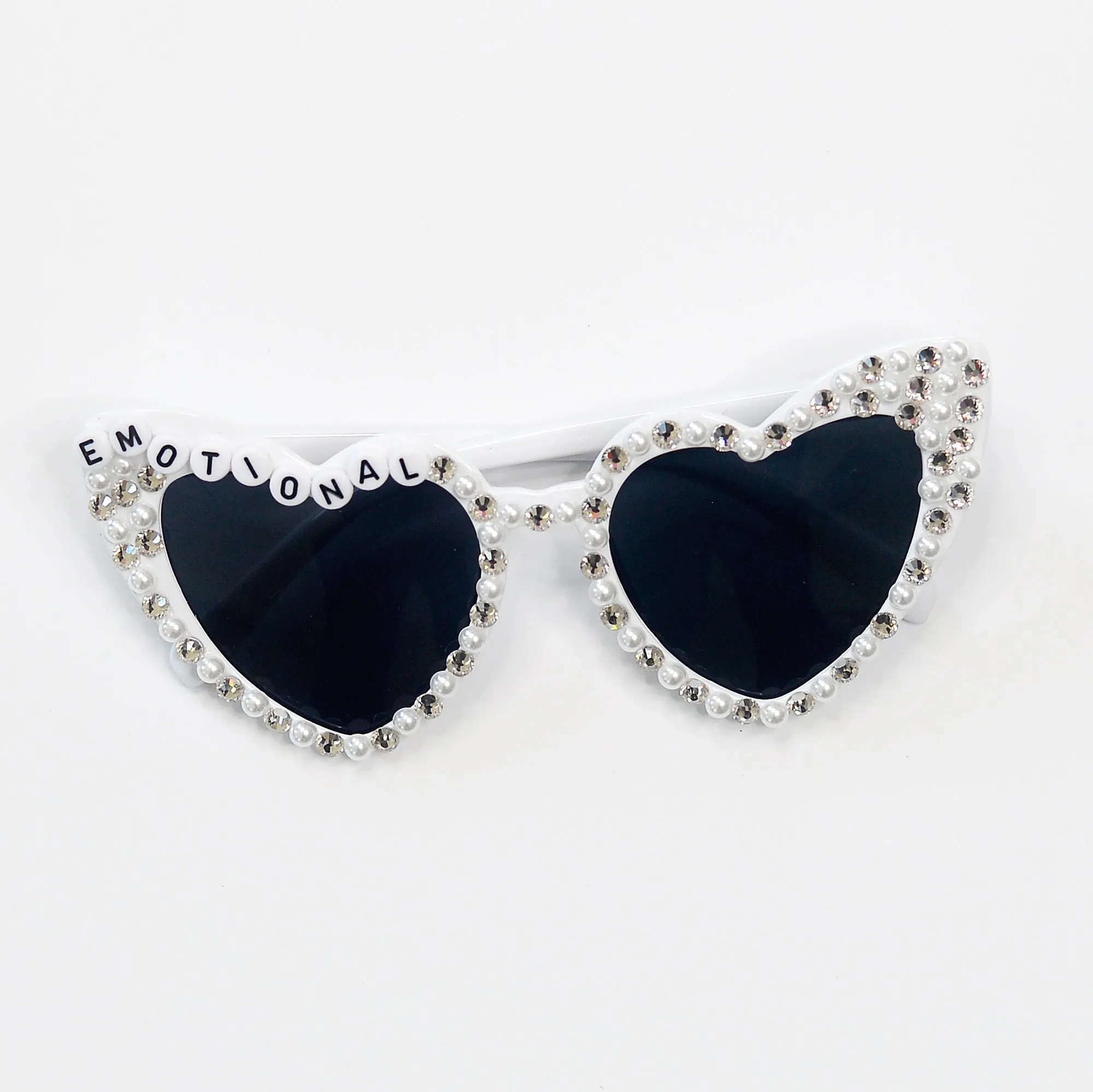 Heart Shaped Sunglasses with Words