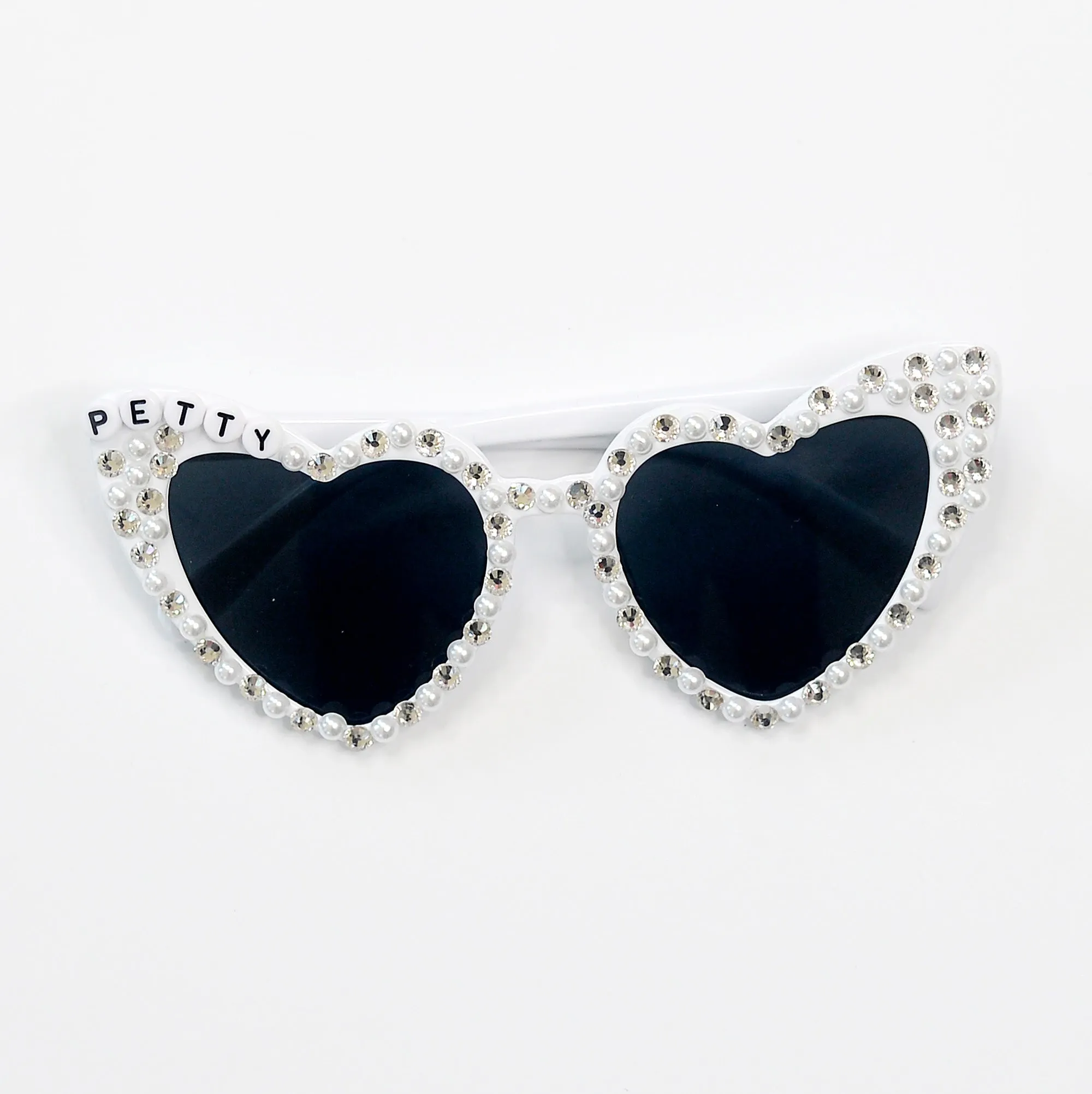 Heart Shaped Sunglasses with Words