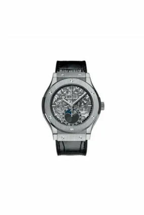 hublot classic fusion titanium men's watch ref. 517.nx.0170.lr