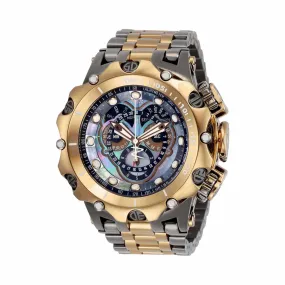 Invicta Men's Chronograph Watch - Venom Khaki and Titanium Case Bracelet | 31116