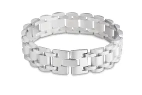 Korean Fashion Stainless Steel Men's Bracelet - Titanium Steel Jewelry for Everyday Wear