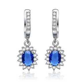 La Scène Sapphire Dangling Earrings