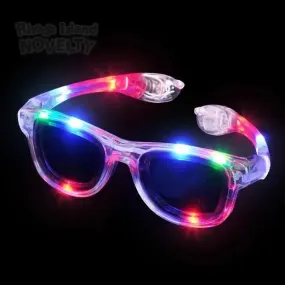 Light Up Retro Sunglasses