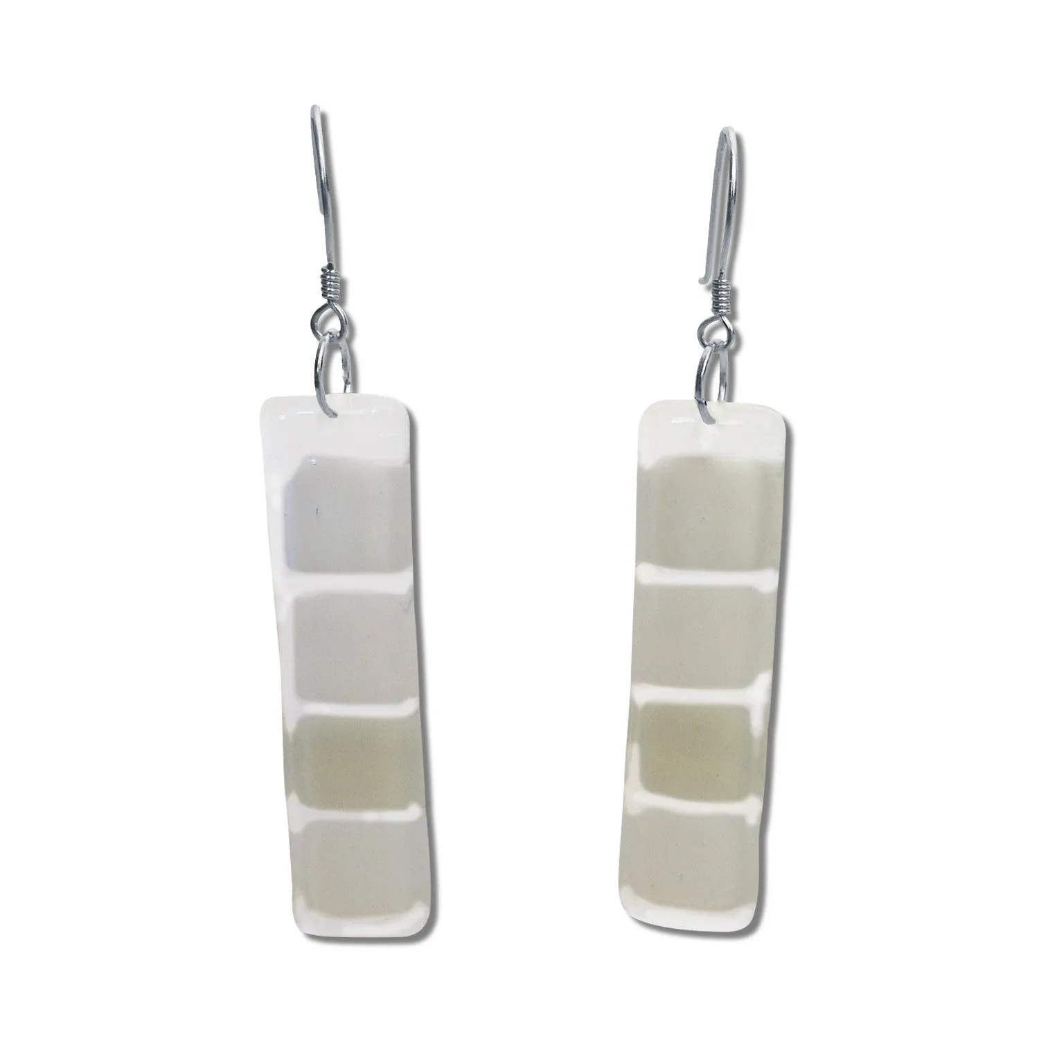 LMOL Glass Earrings - Red