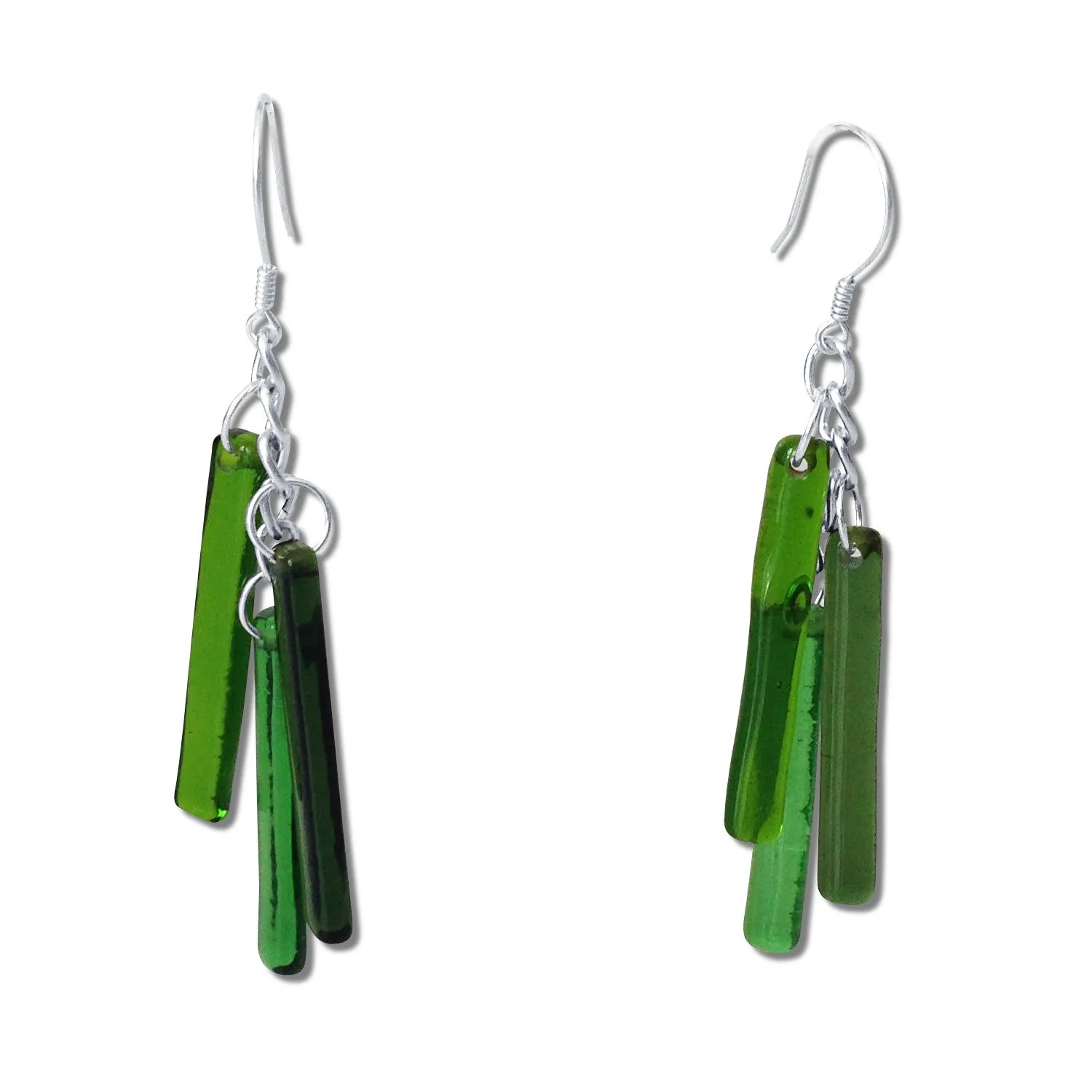 LTRAC Glass Earrings - Cherry