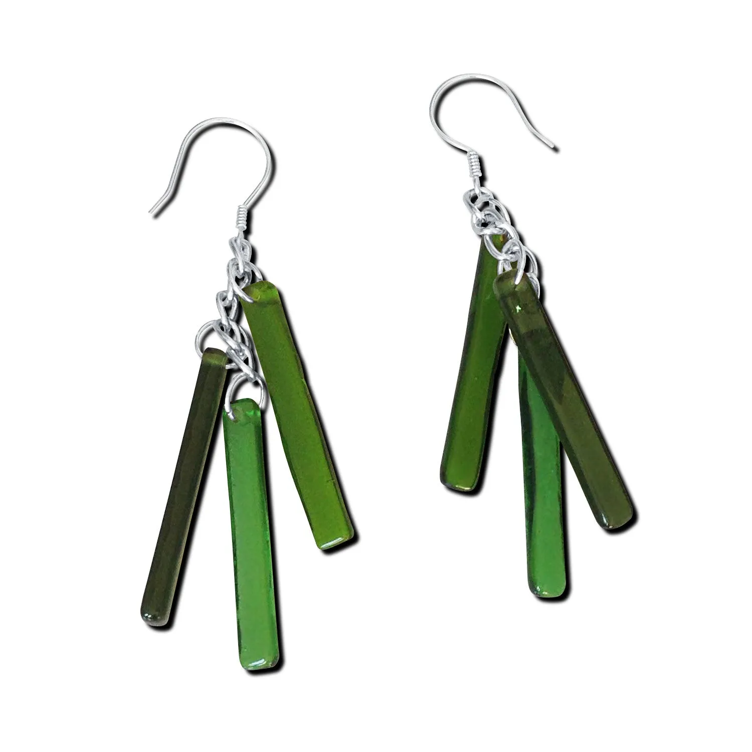 LTRAC Glass Earrings - Cherry