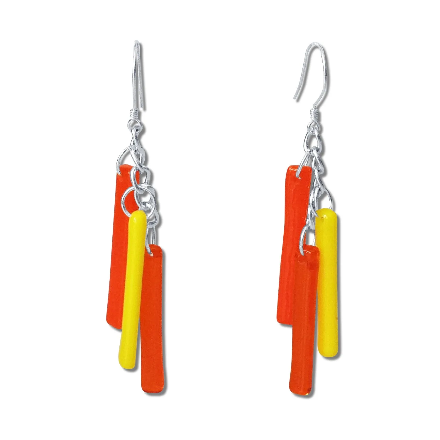 LTRAC Glass Earrings - Cherry