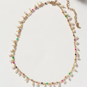 Luna Norte | Lily of the Valley Collar Necklace