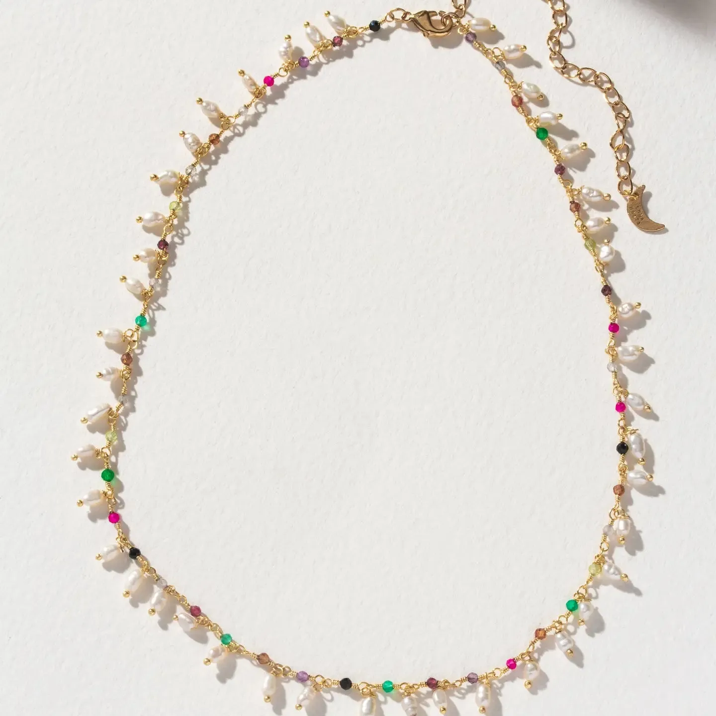 Luna Norte | Lily of the Valley Collar Necklace