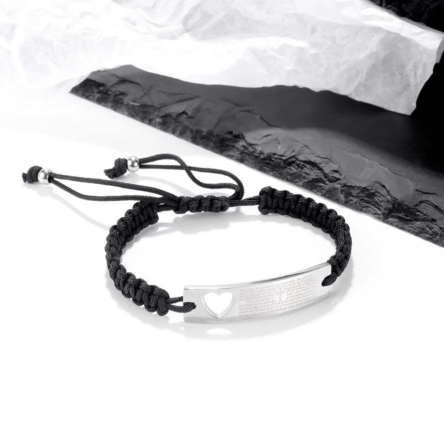 Men's Fashion Heart Bracelet